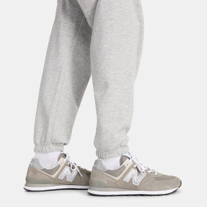 New Balance Men's French Terry Joggers Grey New Balance Men's French Terry Joggers Grey image number 8