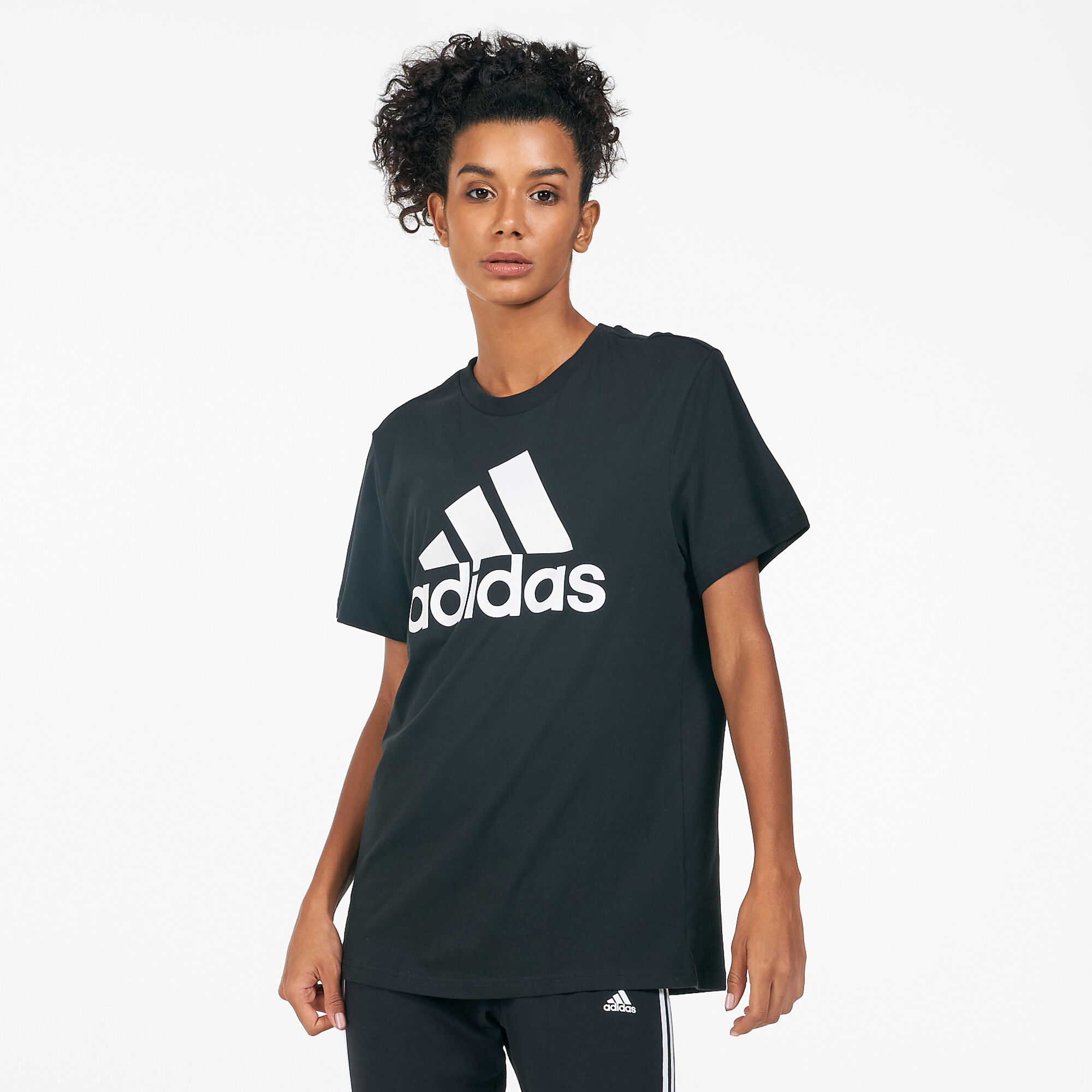 Adidas essential boyfriend fit crew sweate outlet
