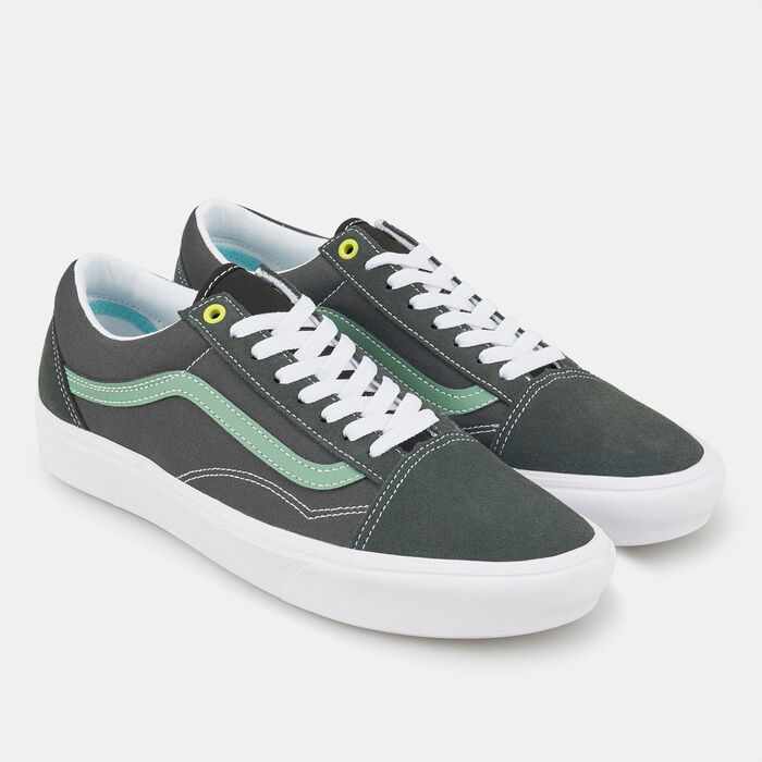 Vans Multi Block ComfyCush Old Skool Unisex Shoe Green Vans Multi Block ComfyCush Old Skool Unisex Shoe Green image number 1