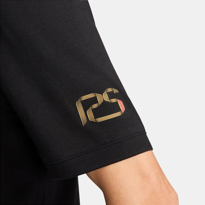 Nike Men's FC Barcelona 2.0 Polo Shirt Black image number 5