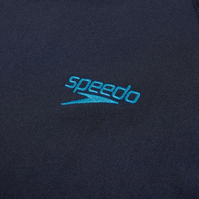Speedo Mens Endurance+ Splice Swimming Rashguard Blue image number 5
