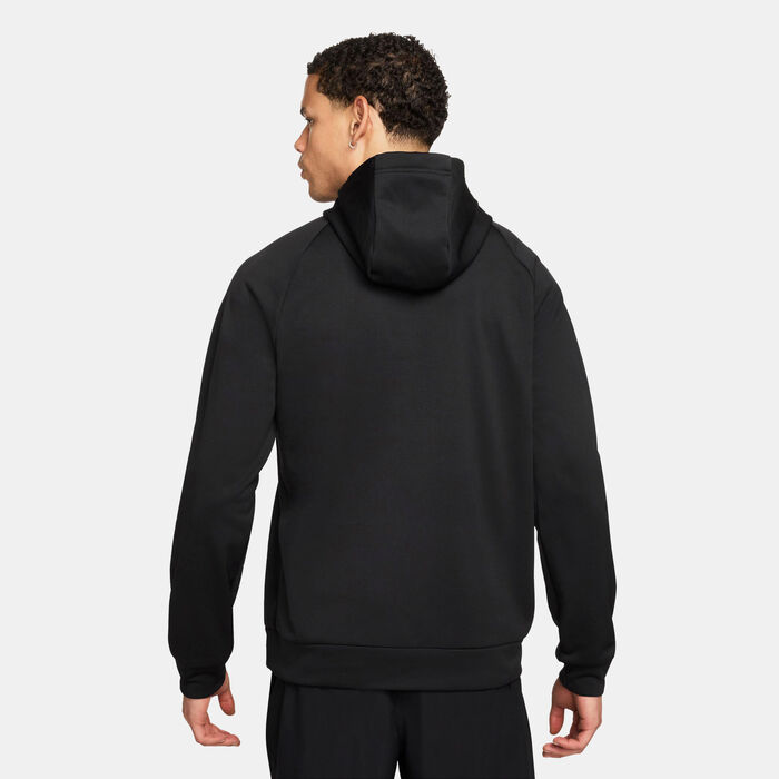 Nike Men's Therma-FIT Hoodie Black Nike Men's Therma-FIT Hoodie Black image number 1