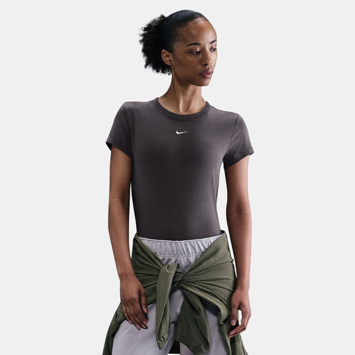 Nike Women's Sportswear Chill Knit T-Shirt Black Nike Women's Sportswear Chill Knit T-Shirt Black image number 0