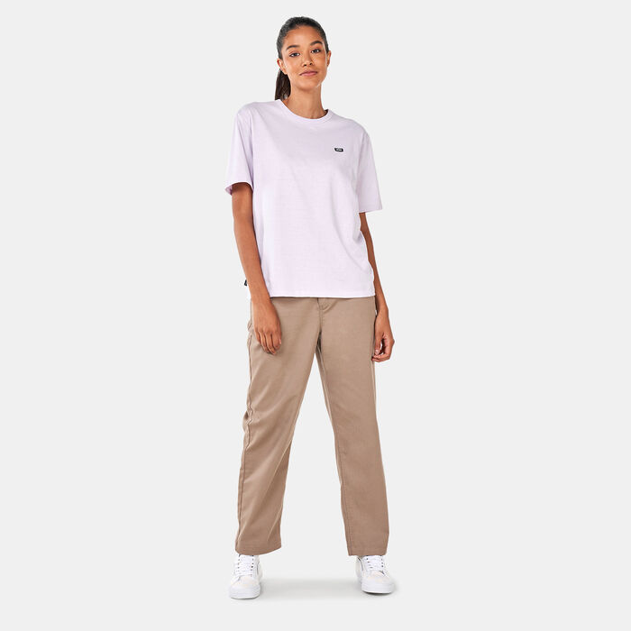 Vans Women's Off The Wall T-Shirt Brown image number 2