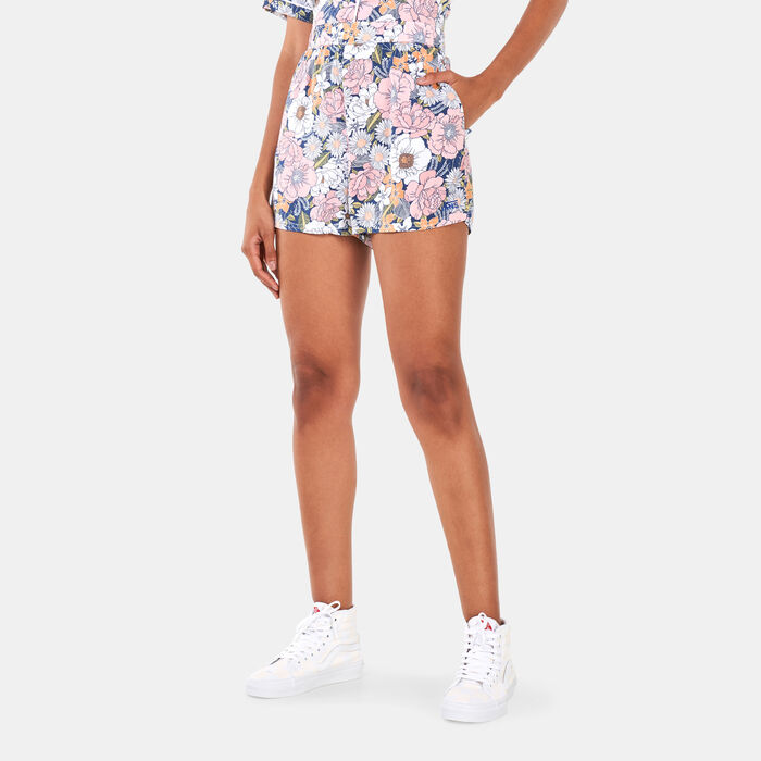 Vans Women's Summer Print Woven Shorts Multi-Color Vans Women's Summer Print Woven Shorts Multi-Color image number 0