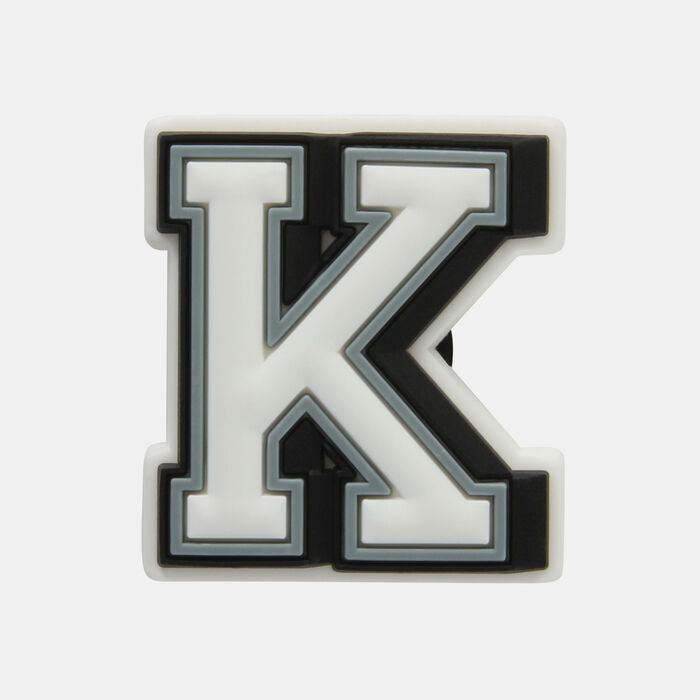 Crocs Letter K Shoe Charm Multi-Color Crocs Letter K Shoe Charm Multi-Color image number 0