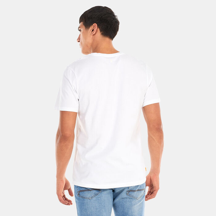 Timberland Men's Tree Logo Seasonal Camo T-Shirt White Timberland Men's Tree Logo Seasonal Camo T-Shirt White image number 1