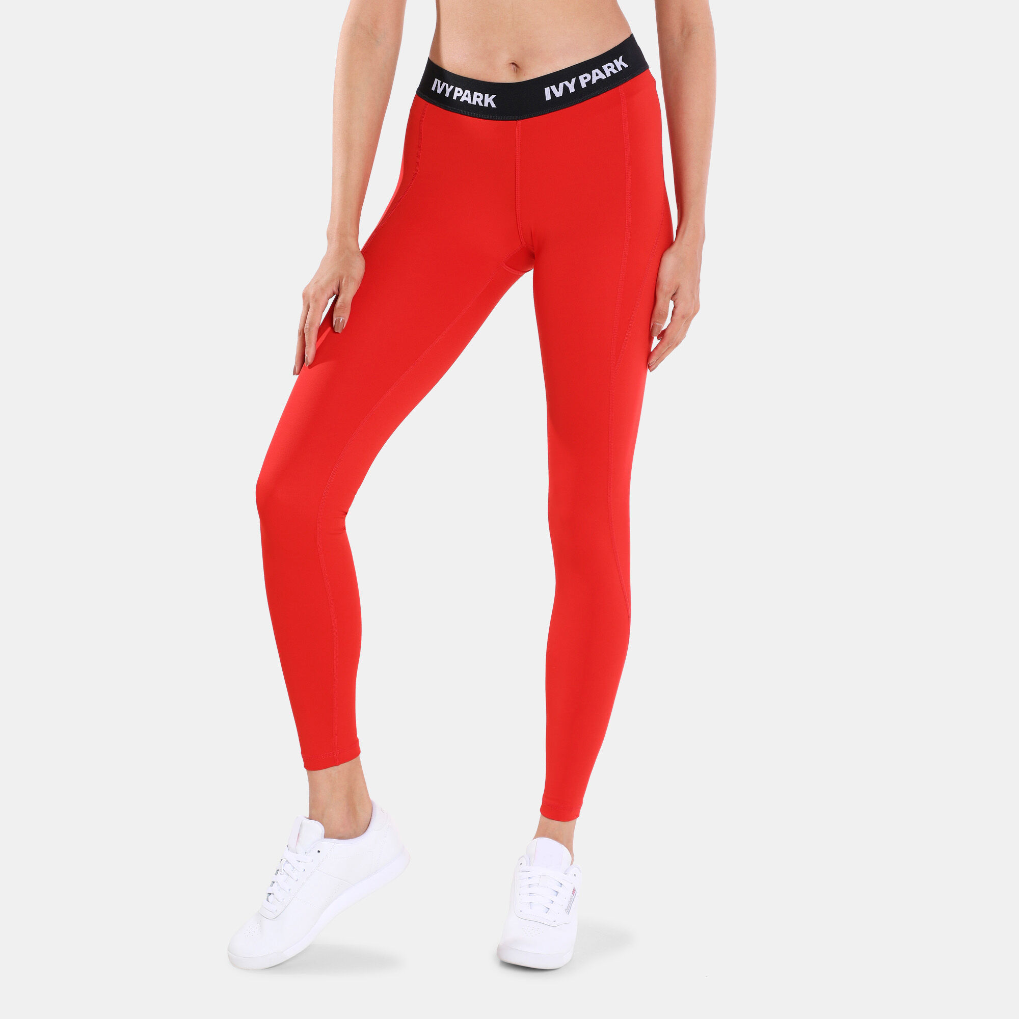 Buy Ivy Park Women s I Low Rise Logo Leggings Red in KSA SSS