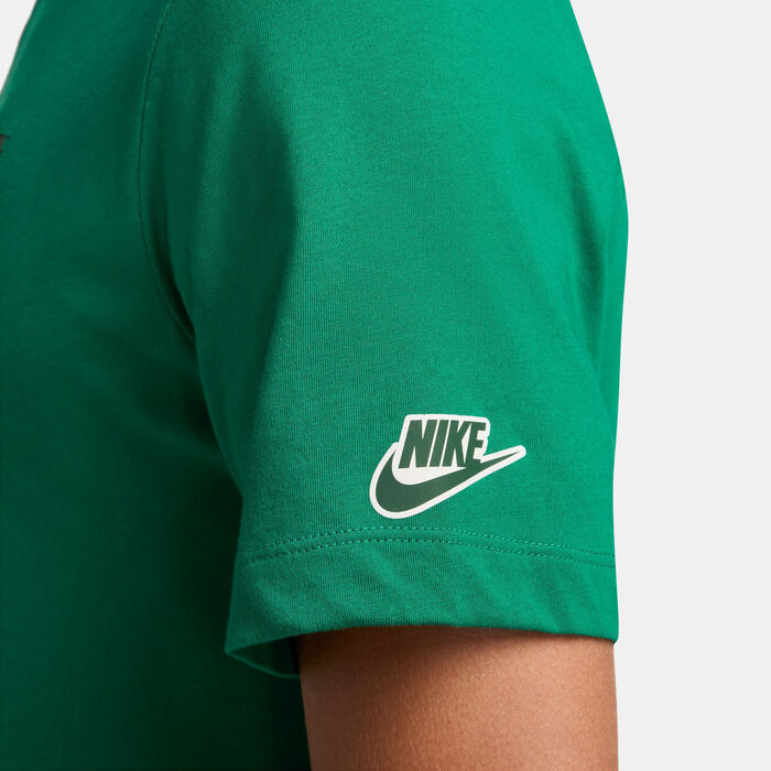 Nike Men's Sportswear Club T-Shirt Green Nike Men's Sportswear Club T-Shirt Green image number 4