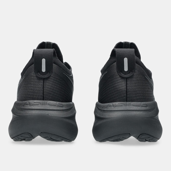 ASICS Men's GEL-NIMBUS 27 Wide Running Shoes Black ASICS Men's GEL-NIMBUS 27 Wide Running Shoes Black image number 5