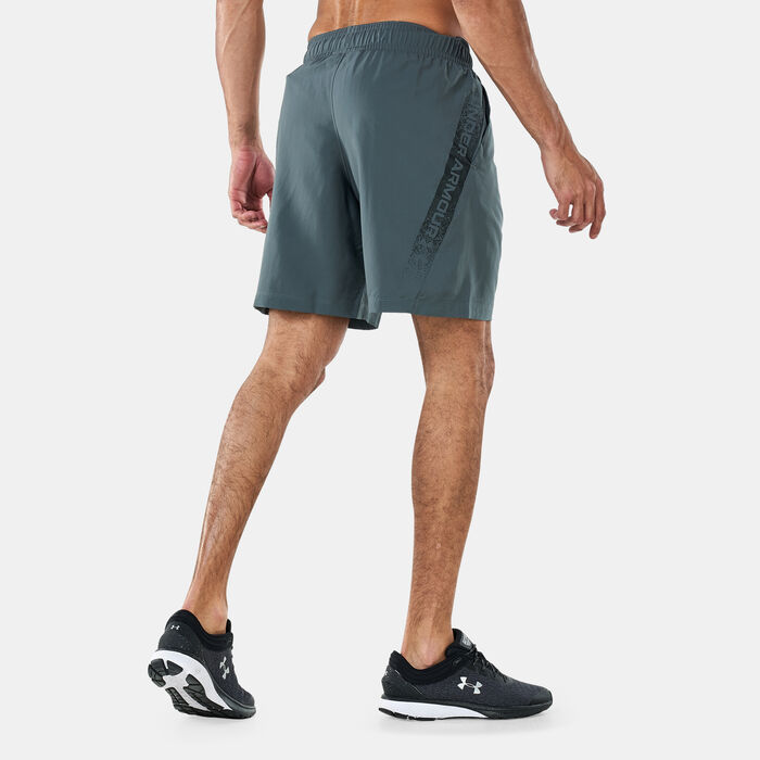 Under Armour Men's UA Woven Graphic Shorts Grey Under Armour Men's UA Woven Graphic Shorts Grey image number 1