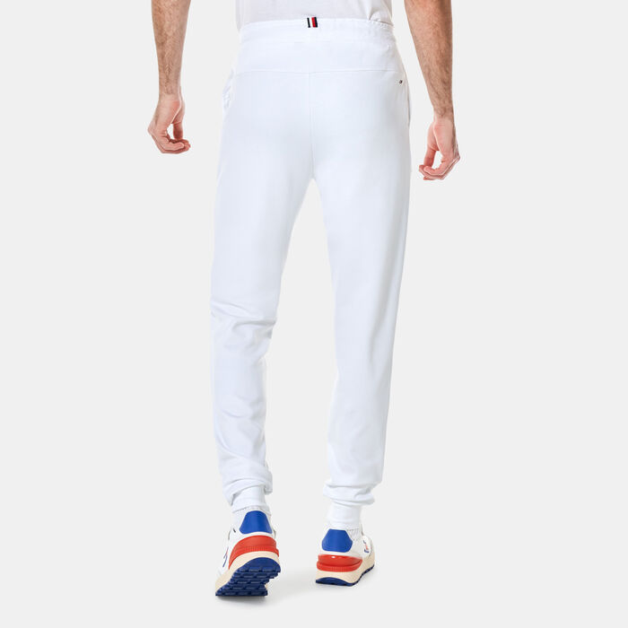 Tommy Hilfiger Men's Colourblocked Logo Sweatpants White image number 1