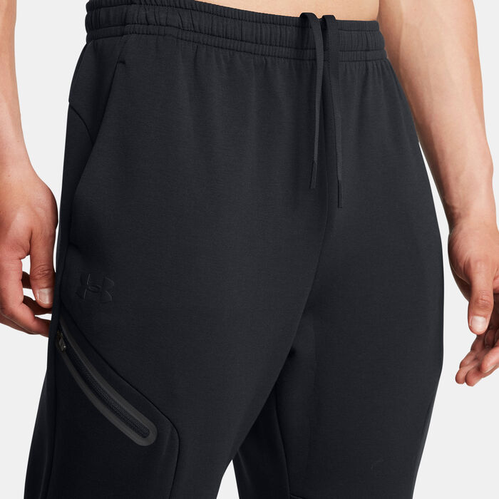 Under Armour Men's Unstoppable Fleece Joggers Black image number 3