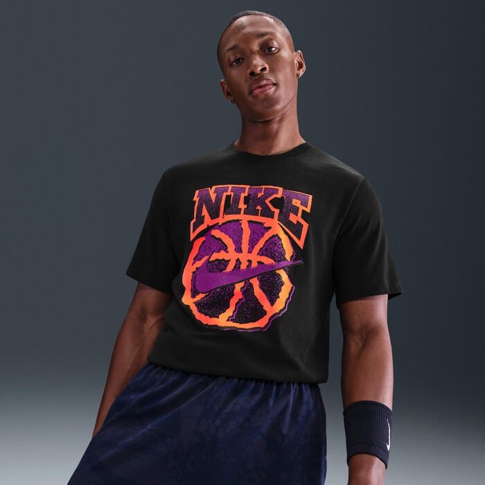 Nike Men's Dri-FIT Basketball T-Shirt Black Nike Men's Dri-FIT Basketball T-Shirt Black image number 2