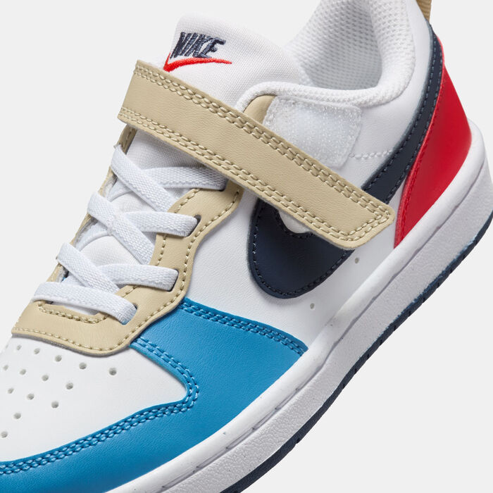 Nike Kids' Court Borough Low Recraft Shoes (Younger Kids) Multi-Color Nike Kids' Court Borough Low Recraft Shoes (Younger Kids) Multi-Color image number 4