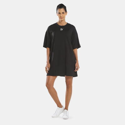 PUMA Women's Classics T-Shirt Dress Black