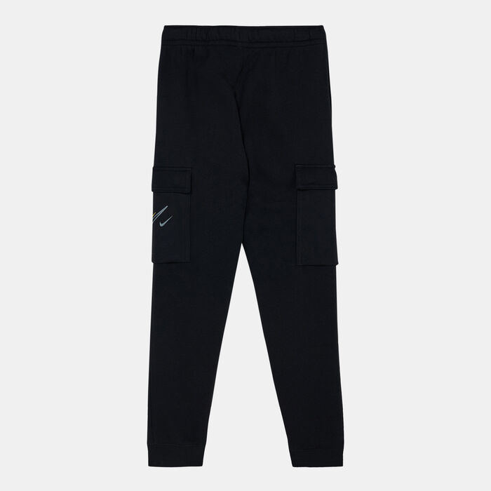 Nike Kids' Sportswear Fleece Cargo Trousers (Older Kids) Black Nike Kids' Sportswear Fleece Cargo Trousers (Older Kids) Black image number 1