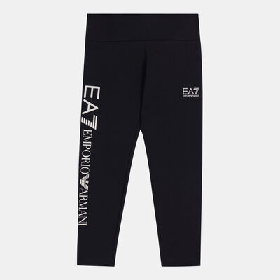 EA7 Emporio Armani Kids' Shiny Leggings Black