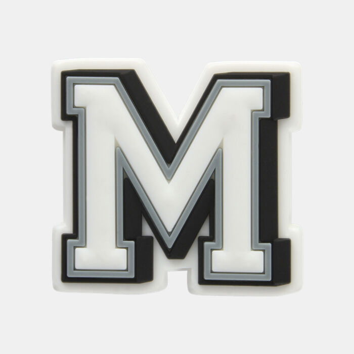 Crocs Letter M Shoe Charm Multi-Color Crocs Letter M Shoe Charm Multi-Color image number 0