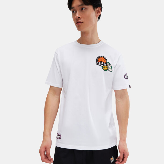 ellesse Men's Boretto T-Shirt White ellesse Men's Boretto T-Shirt White image number 0