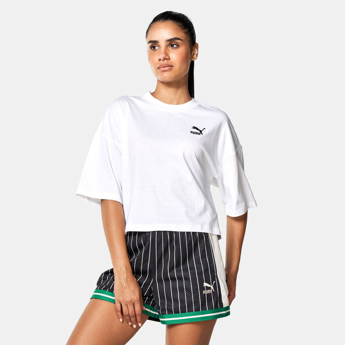 PUMA Women's Better Classics T-Shirt White PUMA Women's Better Classics T-Shirt White image number 0