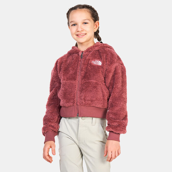 The North Face Kids’ Suave Oso Full-Zip Hooded Jacket Red The North Face Kids’ Suave Oso Full-Zip Hooded Jacket Red image number 0