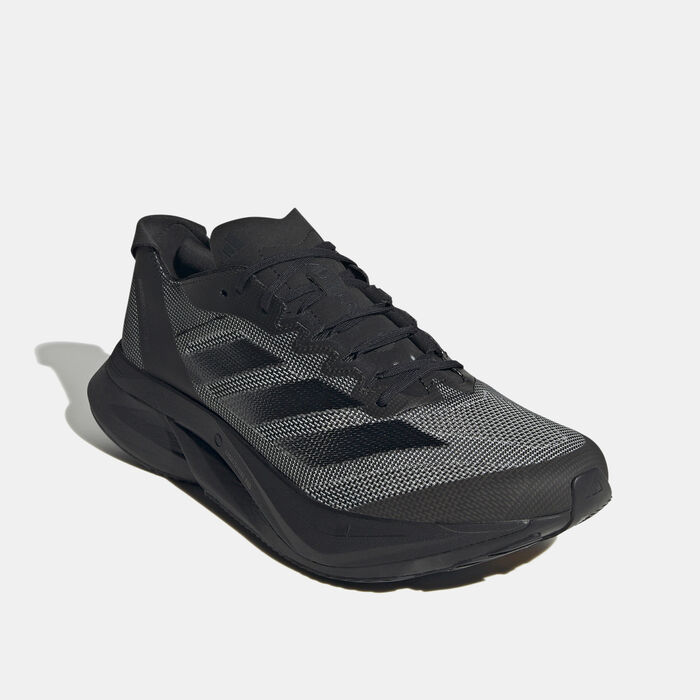 adidas Men's Adizero Boston 12 Running Shoes Black image number 1