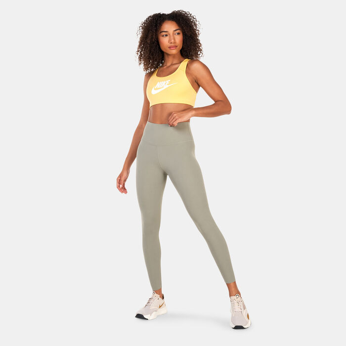 Nike Women's Dri-FIT Swoosh Sports Bra Orange Nike Women's Dri-FIT Swoosh Sports Bra Orange image number 2