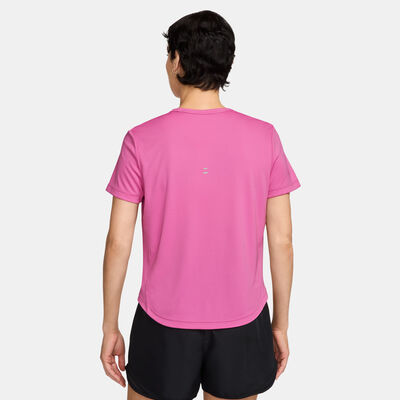 Nike Women's Tempo Swoosh Dri-FIT Running Top Pink