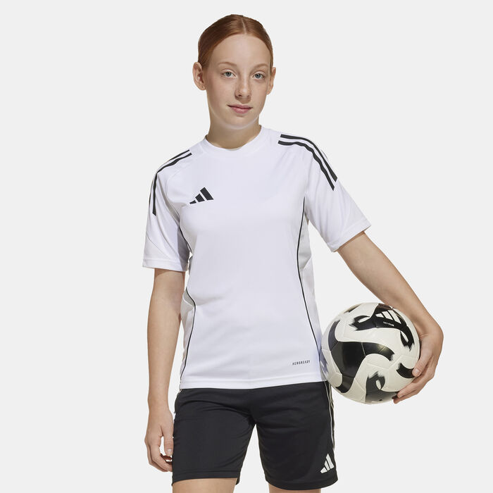 adidas Kids' Tiro 25 Competition Training Football Top White image number 0