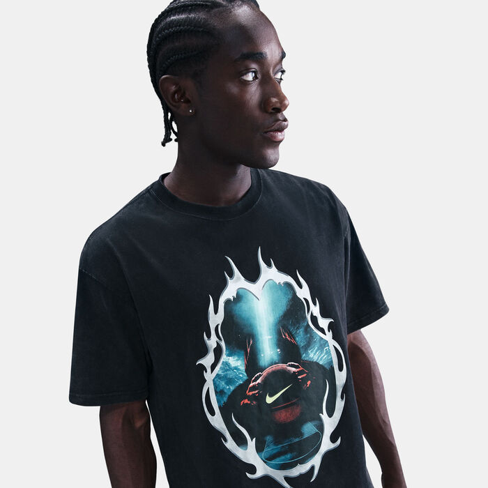 Nike Men's Sportswear Max90 T-Shirt Black Nike Men's Sportswear Max90 T-Shirt Black image number 3
