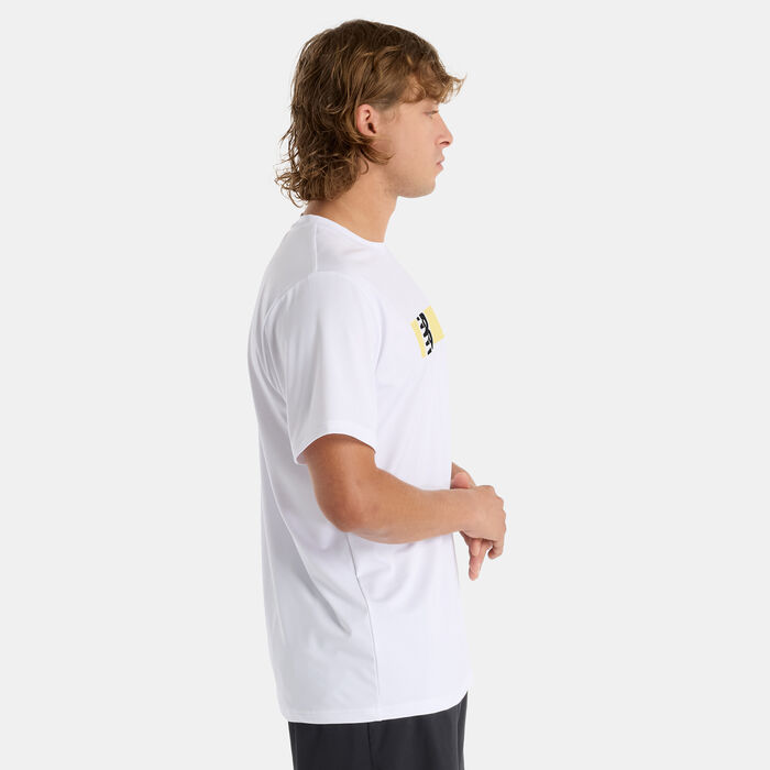 New Balance Men's Box Performance T-Shirt White image number 2