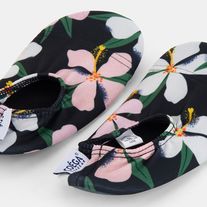 COEGA Kids' Pool And Beach Slip-On Shoes Black COEGA Kids' Pool And Beach Slip-On Shoes Black image number 1