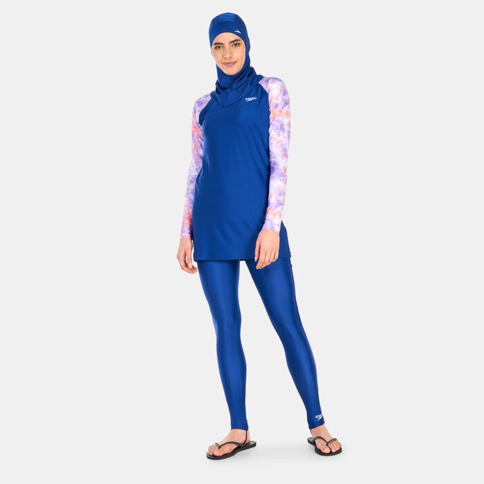 Speedo Women's 3-Piece Logo Swim Set Blue Speedo Women's 3-Piece Logo Swim Set Blue image number 0