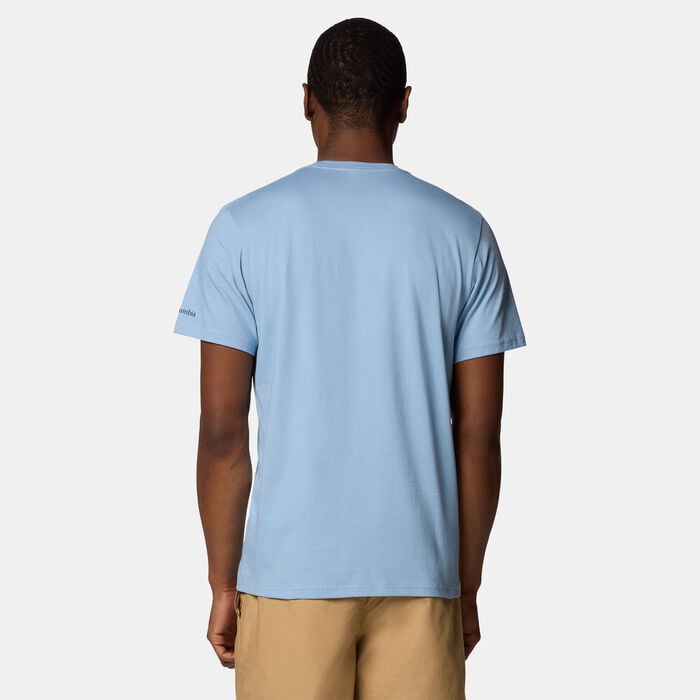 Columbia Men's Path Lake Graphic T-Shirt Blue Columbia Men's Path Lake Graphic T-Shirt Blue image number 1