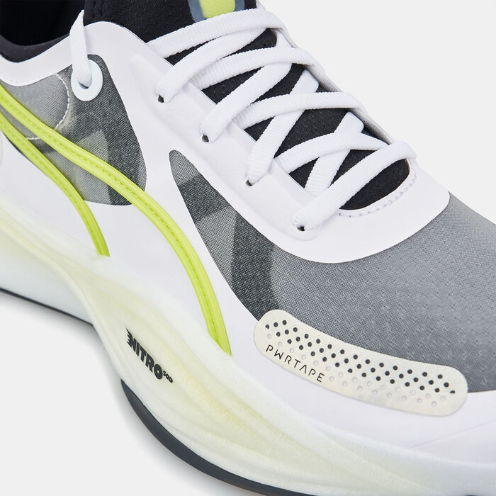 PUMA Women's PWR NITRO Squared Training Shoes White PUMA Women's PWR NITRO Squared Training Shoes White image number 5