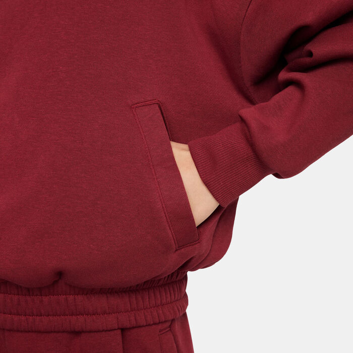 Nike Kids' Culture of Basketball Pullover Hoodie (Older Kids) Maroon Nike Kids' Culture of Basketball Pullover Hoodie (Older Kids) Maroon image number 3
