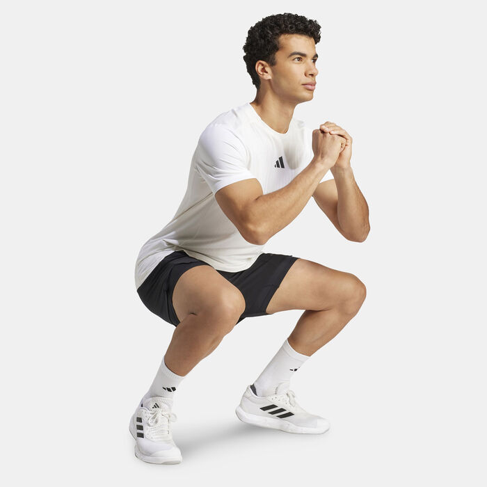 adidas Men's Airchill Training T-Shirt White image number 2