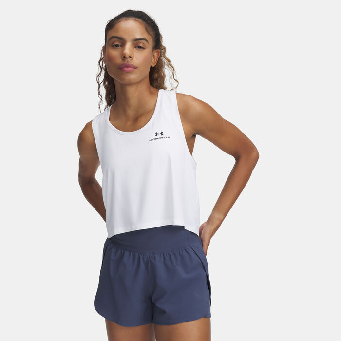 Under Armour Women's Flex Woven 2-in-1 Training Shorts Grey image number 0