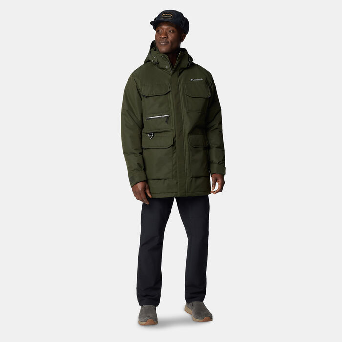 Columbia Men's Landroamer II Waterproof Parka Jacket Green image number 2