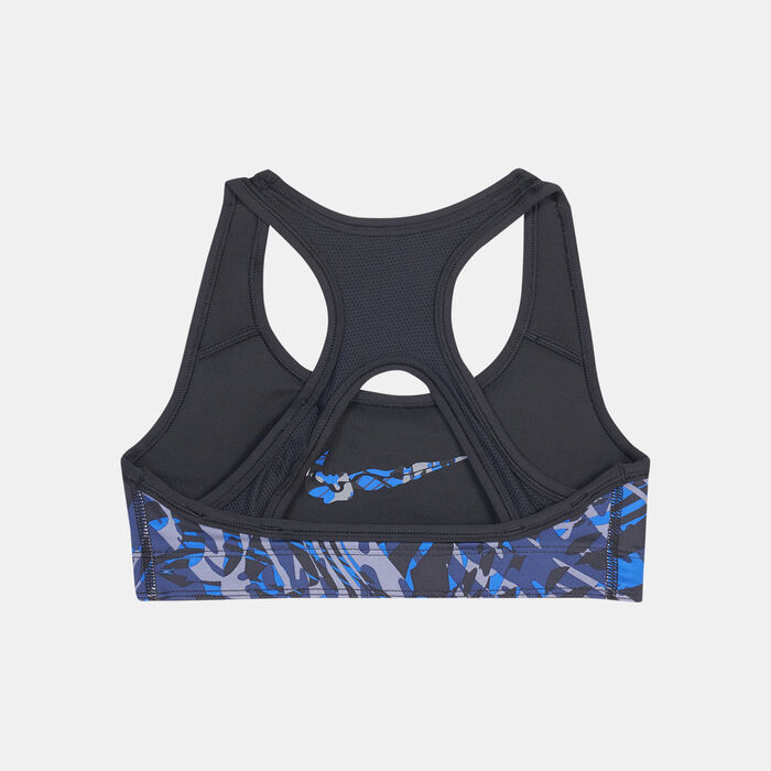 Nike Kids' Swoosh Reversible Sports Bra (Older Kids) Blue image number 1