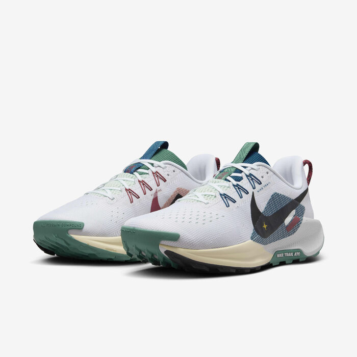 Nike Men's Pegasus 5 Trail-Running Shoes White Nike Men's Pegasus 5 Trail-Running Shoes White image number 4