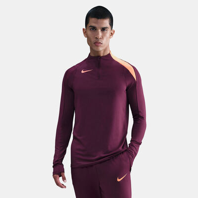 Nike Men's Strike Total 90 1/4-Zip Football Top Red
