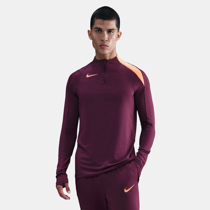 Nike Men's Strike Total 90 1/4-Zip Football Top Red Nike Men's Strike Total 90 1/4-Zip Football Top Red image number 0