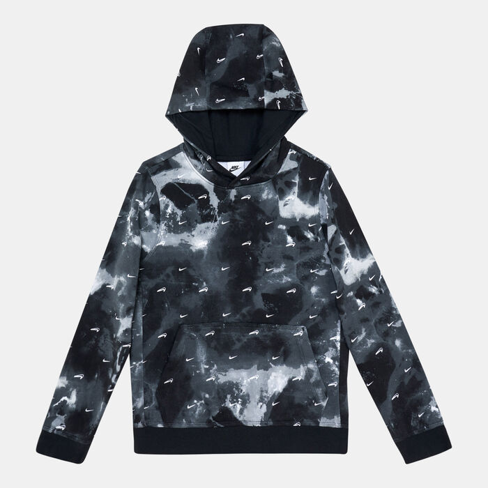 Nike Kids' Sportswear Club Fleece Hoodie (Older Kids) Grey image number 0