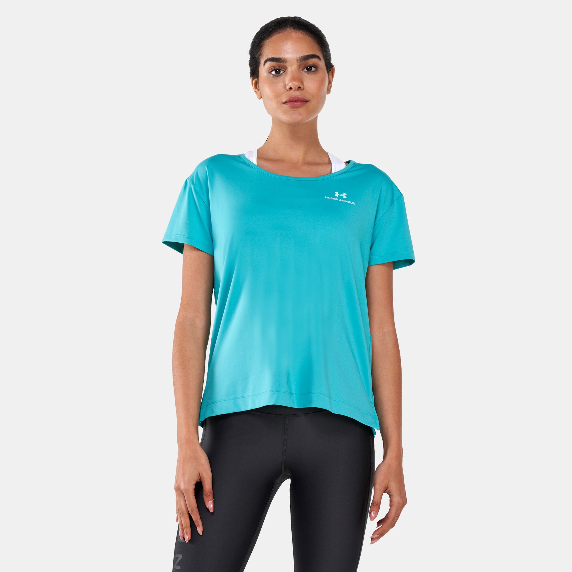 Women s UA RUSH Energy Core T Shirt Green Under Armour in KSA SSS