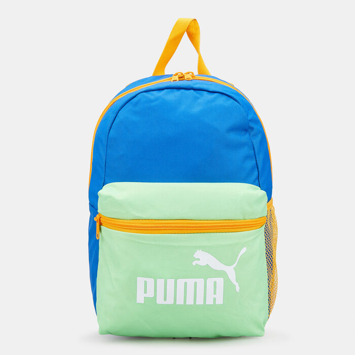 PUMA Kids' Phase Backpack (Small) Blue PUMA Kids' Phase Backpack (Small) Blue image number 0
