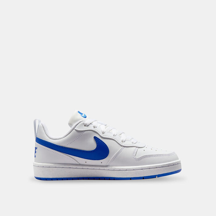 Nike Kids' Court Borough Low Recraft Shoes White Nike Kids' Court Borough Low Recraft Shoes White image number 2