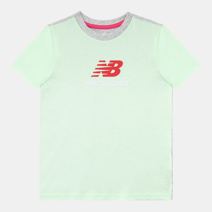 New Balance Kids' T-Shirt And Leggings Set Grey New Balance Kids' T-Shirt And Leggings Set Grey image number 1