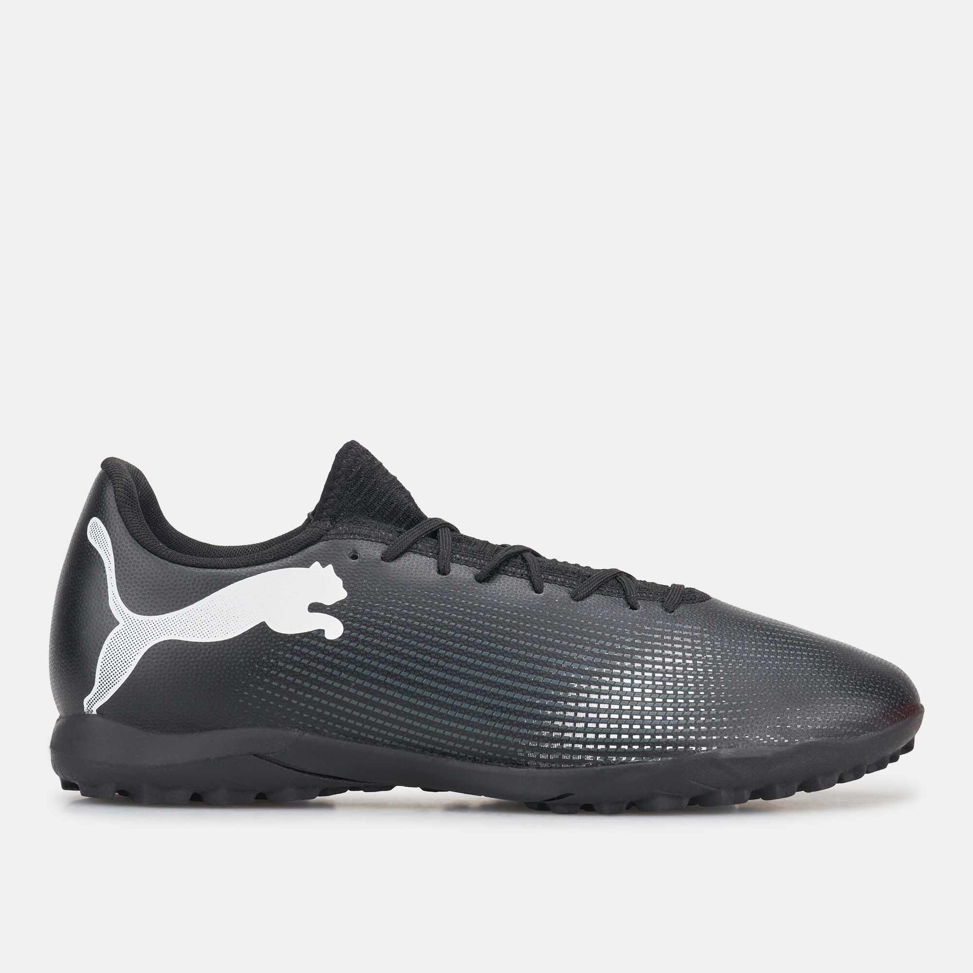 Puma black football shoes top